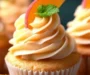Honey Peach Cream Cheese Cupcakes