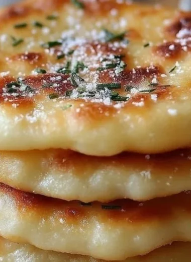 Delicious gluten-free fry bread served on a rustic wooden table