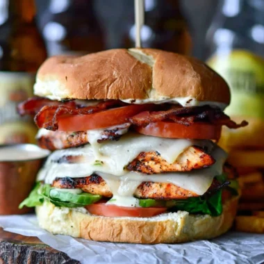 Tequila Lime Chicken Sandwich with fresh ingredients and vibrant flavors