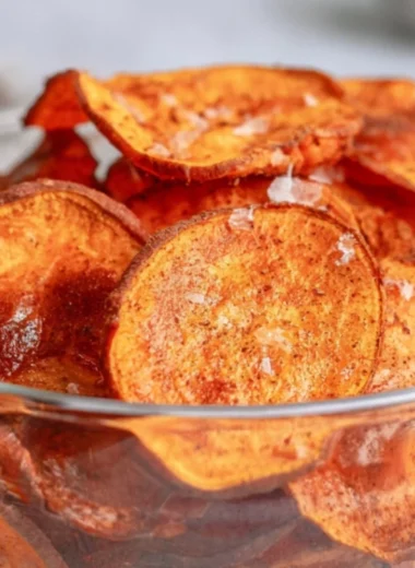 Air fryer sweet potato chips - Crispy and healthy homemade snack