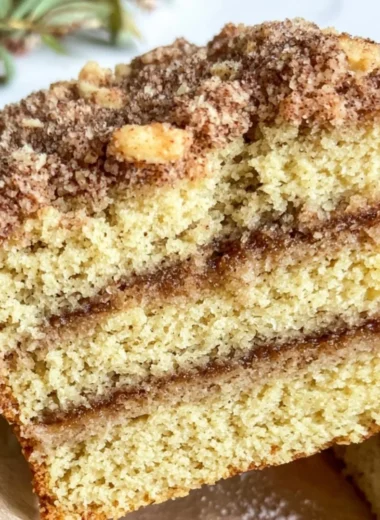 Healthy Starbucks Coffee Cake Recipe - grain-free and dairy-free options