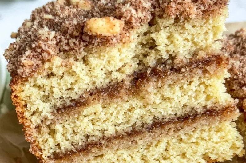 Healthy Starbucks Coffee Cake Recipe - grain-free and dairy-free options