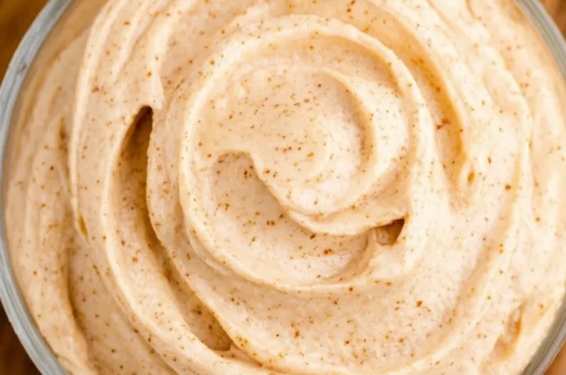 Delicious Texas Roadhouse cinnamon butter spread on warm bread rolls