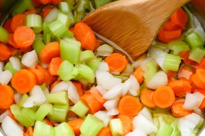 Cozy clean eating instant pot chicken with veggies for a healthy meal.