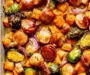 Easy Sheet Pan Sausage and Veggies with Maple Dijon Sauce – Family Dinner Idea